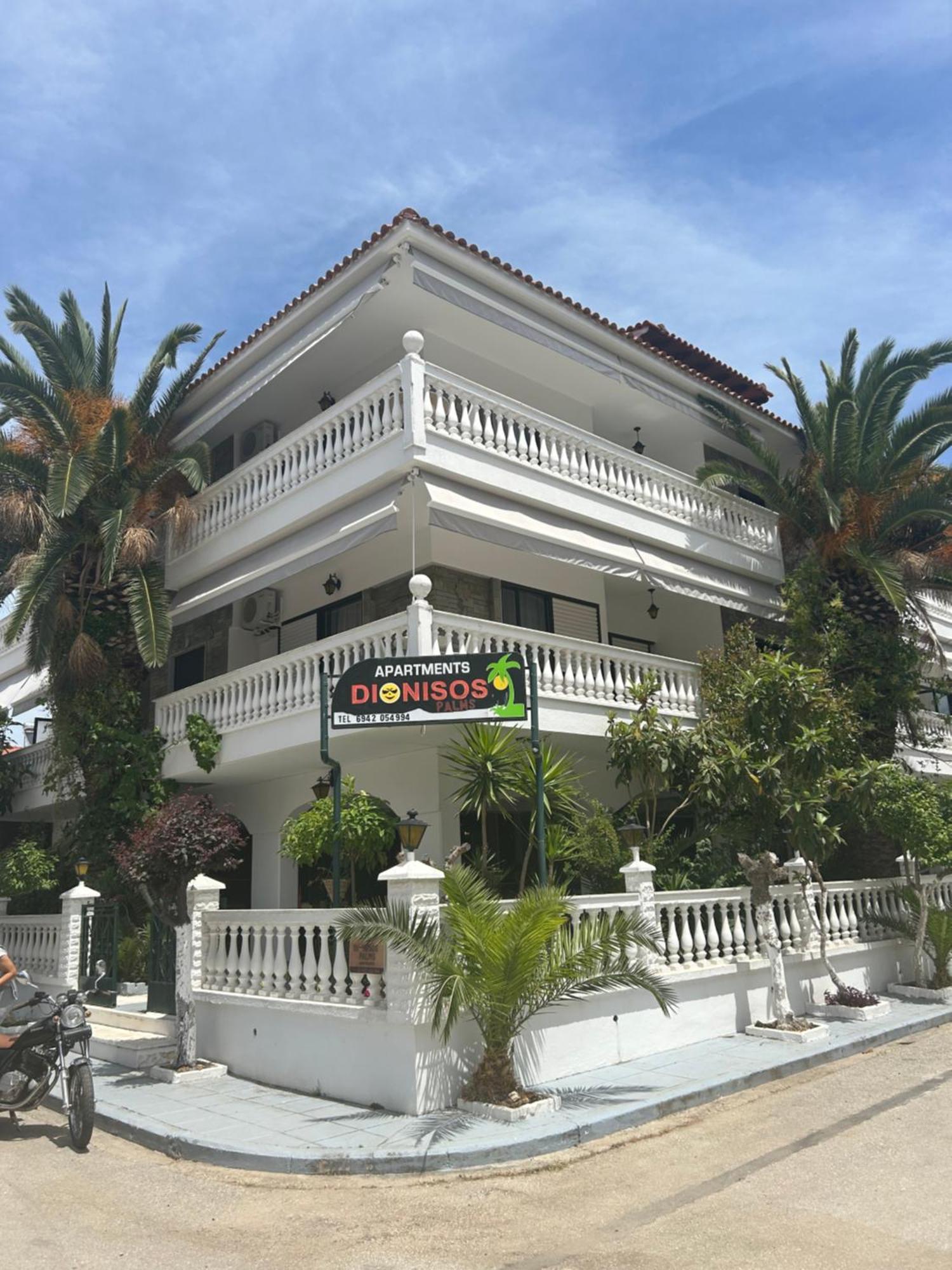 Dionisos Palms Apartments Paralia Dionysiou Luaran gambar